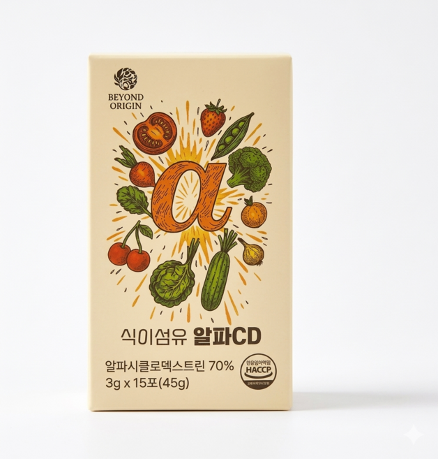 비욘드오리진 식이섬유 알파CD 45g 2개