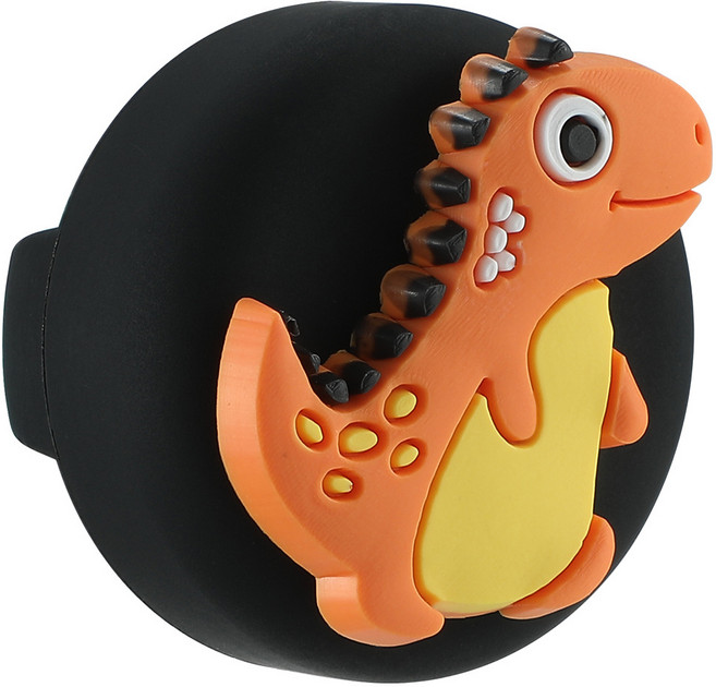 리바앤코 애플 에어태그1/2 실리콘 케이스, 1개, 공룡