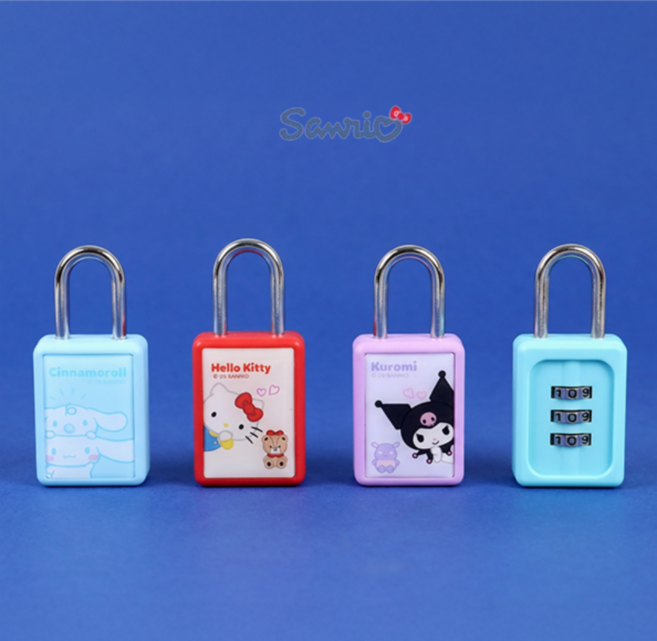 산리오 캐리어 자물쇠 다이얼 번호변경 여행용 캐리어 잠금장치