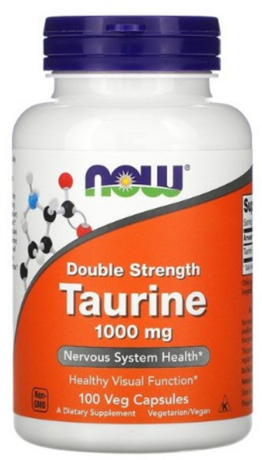 OA) 나우 타우린 두배 1000mg 100caps (NOW TAURINE 1000), ONE COLOR, ONE SIZE, 1개