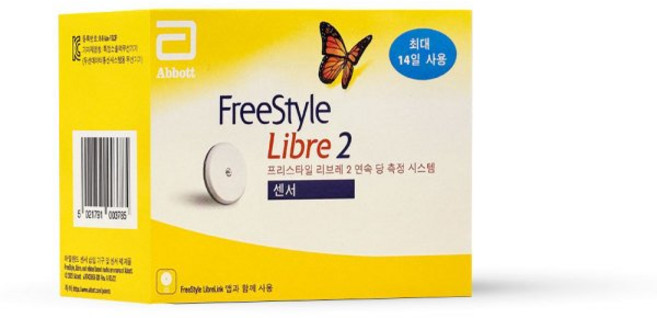 애보트 프리스타일 리브레 2 무채혈 연속 혈당측정기 1개 (14일), 애보트 프리스타일 리브레 2 무채혈 연속 혈당측정기 1