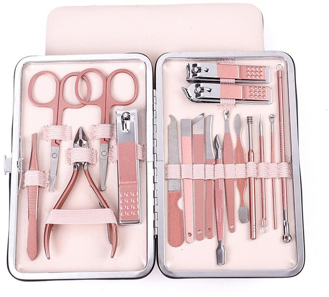 아띠꼴로 네일 손톱깍이 손톱 케어 정리 다듬기 도구 세트, 2세트, 로즈골드일반