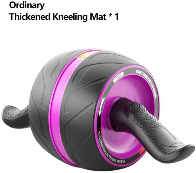 복근 운동용 대형 롤러 코어 휠 홈짐 근육용, 01 빠른, 03 Purple