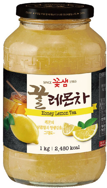 꽃샘-꿀레몬차1kg, 1kg, 1개입, 9개