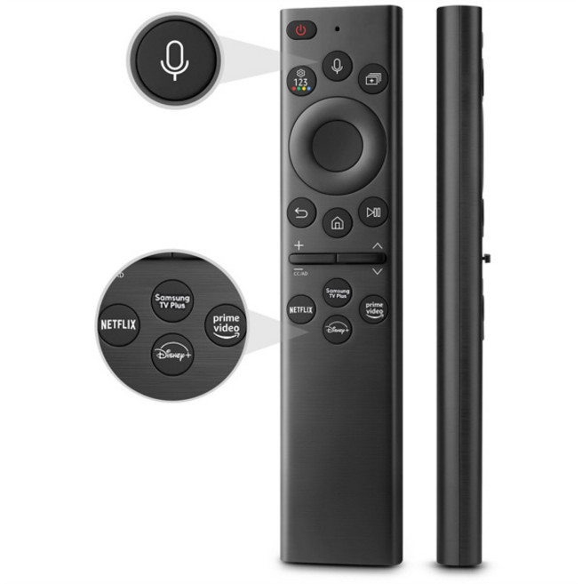 BN59 01385A 교체 음성 리모컨 삼성호환 네오 QLED UHD HDR FHD 4K 8K 스마트 TV 2019 2022 태양광 기능 없음, 1개