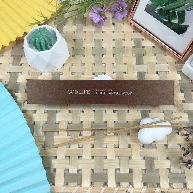 갓라이프 아로마 향 인센스 스틱 신혼부부 집들이 선물, 레아 샌달우드