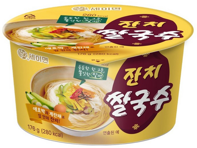 키다리)잔치쌀국수, 176g, 3개