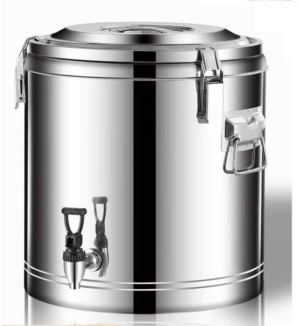 냉면 육수통 업소용 식혜 살얼음통 식당 동치미 스테인리스, 13KG + 튜브