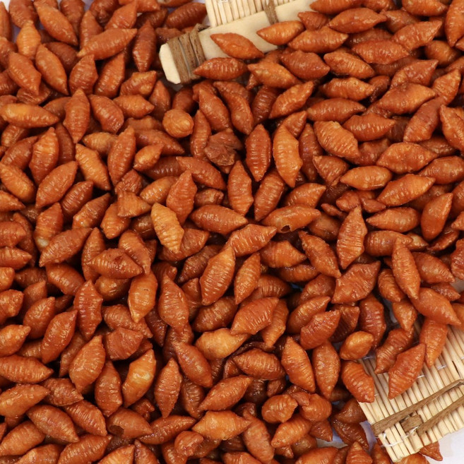 번데기형 옛날과자 1kg 대용량 업소용 간식 마른안주, 1개