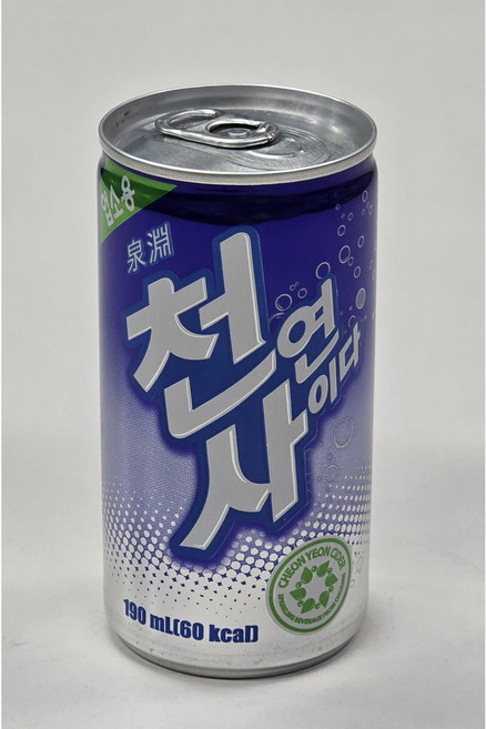 천연사이다 190ml (업소용), 300개