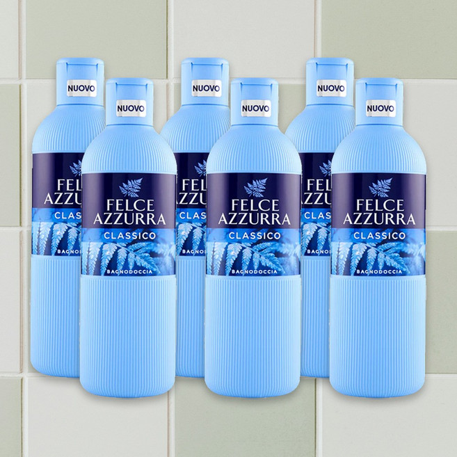 펠체아주라 퍼퓸 바디워시 향좋은 바디클렌저 클래식 오리지널, 6개, 650ml