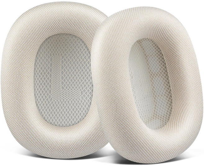 SOULWIT 교체용 이어패드-호환 모델 Airpods Max 에어팟 맥스 헤드폰 내구성 있는 메쉬 패브릭 소재 1쌍, Starlight, Mesh Fabric, 1개
