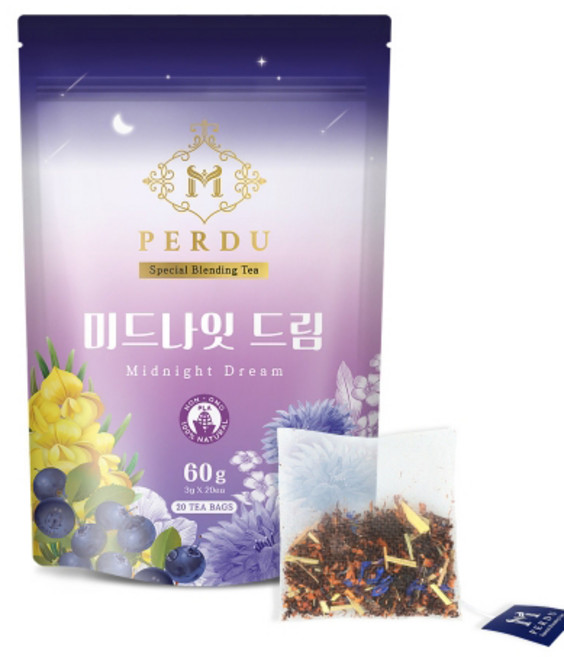 엠페르뒤 미드나잇 드림 20티백 블렌딩티, 3g, 20개입, 1개
