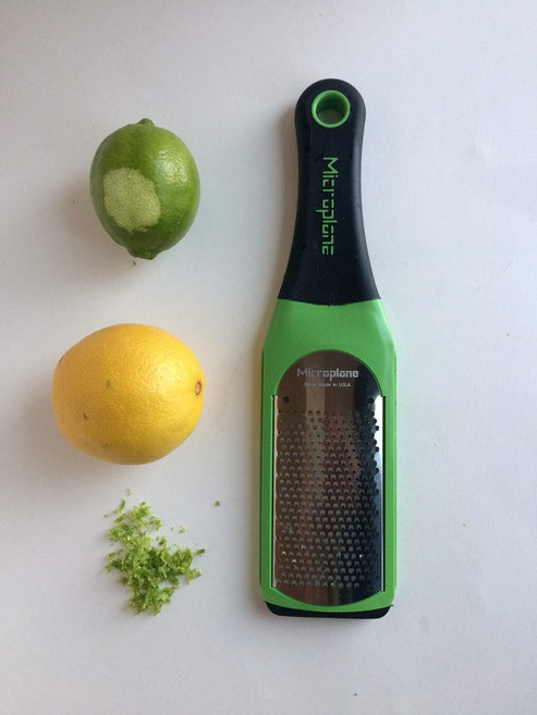 Microplane Artisan 파마산 치즈 강판 & 제스터 (Fine Green)