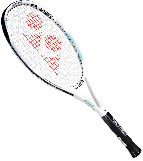 YONEX 카본 초경량 테니스 라켓, 화이트블루, 1개