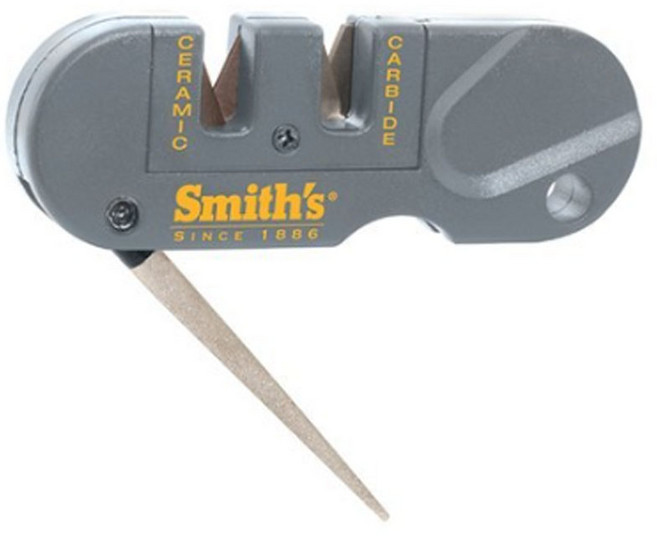 스미스 PP1 포켓 샤프너 휴대용 칼갈이 나이프 샤프닝, 1개