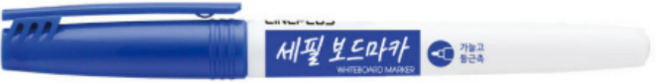 라인플러스 / 세필 보드마카 / 가늘고 둥근닙 2mm / 화이트보드마카 세필마커 보드마커 세필보드마카검정 세필모드마카3색 세필보드마카 보드마카세필, 20개, Blue