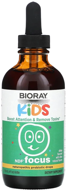 Bioray 어린이용 NDF 포커스 시트러스 118ml(4fl oz), Bioray어린이용NDF포커스시트러스118ml4floz, 1개, 118ml - 쿠팡