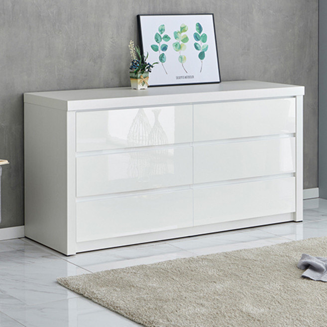 준플러스 특대형 서랍장 3단 1500 왕수납장 고급형 와이드 방문설치, 메리3단1500 - 화이트(엘리베이터확인 필요), 6개, 화이트