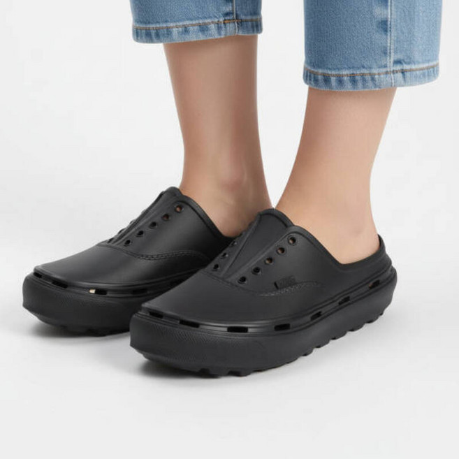 100%정품 반스 어센틱 폼 뮬 블랙 VN000EJ9BLK 출근길패션 포인트아이템 소개팅룩