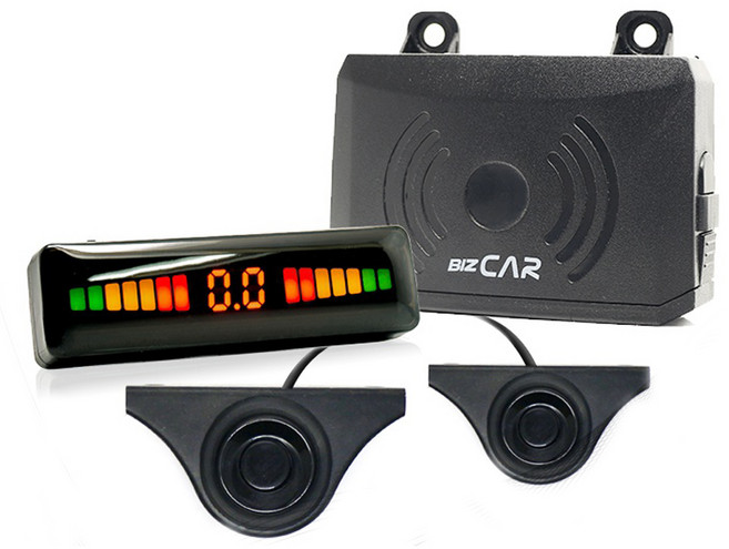 순정형 화물차 2구 후방감지기 포터2 봉고3 트럭 자동차 후방센서 12V 24V, 12V 2구 중간배선15m + 2구추가(합4구)