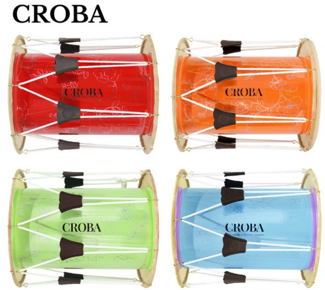 크로바 고고장구 CPEJ-01 난타 퍼포먼스 무대용 앰프연결, 오렌지, 1개