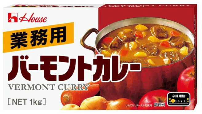 House 好侍 大容量佛蒙特咖哩, 1個, 1kg