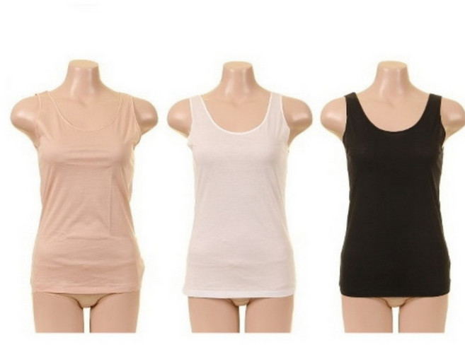 [쇼핑점] 비비안 순면 60수 여성 민소매 기본 런닝 (3컬러) 택1 RU7390