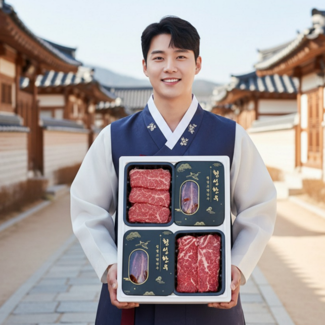 [한우선물] 프리미엄 횡성 한우 선물 세트 구이용 소고기 꽃등심 안심 산적 국거리 특수부위 어버이날 부모님 설 추석 명절 선물세트, 2. 횡성한우 선물세트 2호