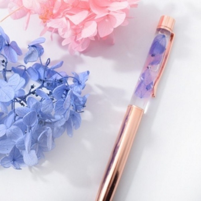 [캔들이케아] 새지않는 하바리움볼펜 만들기 DIY 세트, 핑크