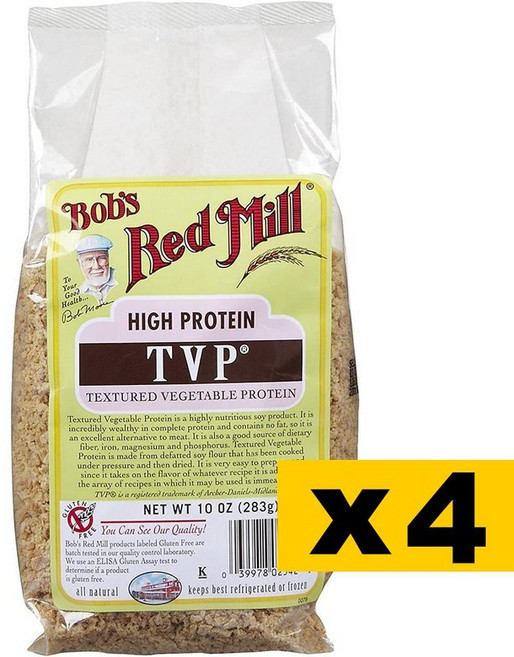 Bob's Red Mill 밥스레드밀 TVP 텍스쳐드 베지터블 프로틴 283g (4팩)