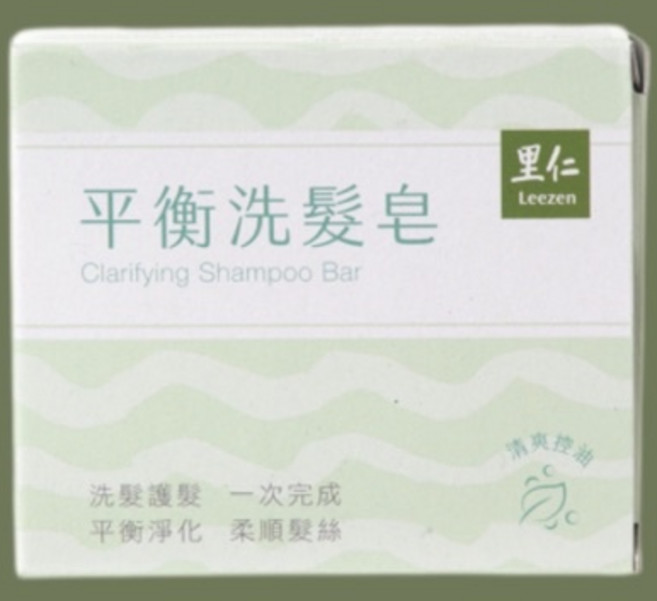 里仁 養護洗髮皂/平衡洗髮皂 溫和滋養修護, 1個, 平衡洗髮皂 80g/個