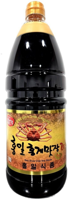 홍게맛장소스 골드, 1.8L, 1개