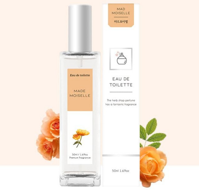 더허브샵 향수 마드모아젤 오드뚜왈렛 50ml, 1개