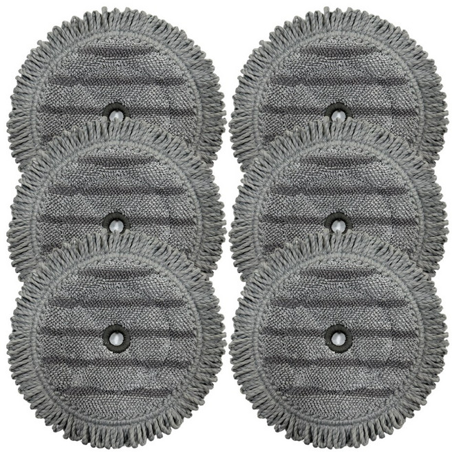 LG 엘지 코드제로 물걸레패드 무선청소기 로봇 청소기 A9 A9S M9 물걸레키트 찌든때용 리필 호환, 6개