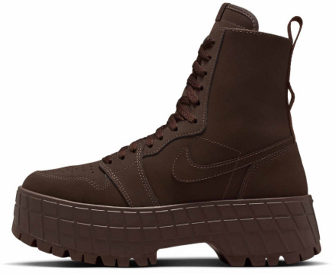 나이키 에어 쿠션 푹신한 조던 1 스니커즈 농구화 브루클린 여성 바로크 브라운 IO8742237 운동화 일상