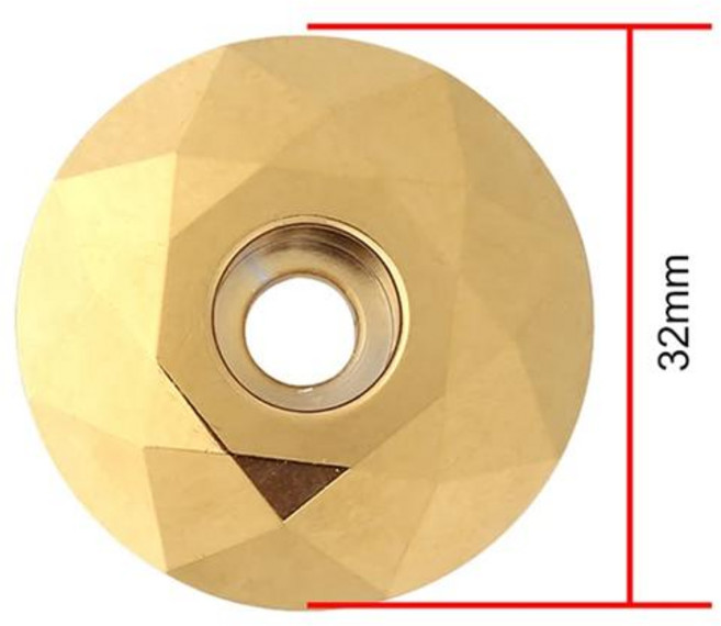 탑캡 M 자전거 스템 탑 캡 포크 튜브 알루미늄 합금 헤드 부품 커버 산악 도로 볼 바이크, 금, 1개