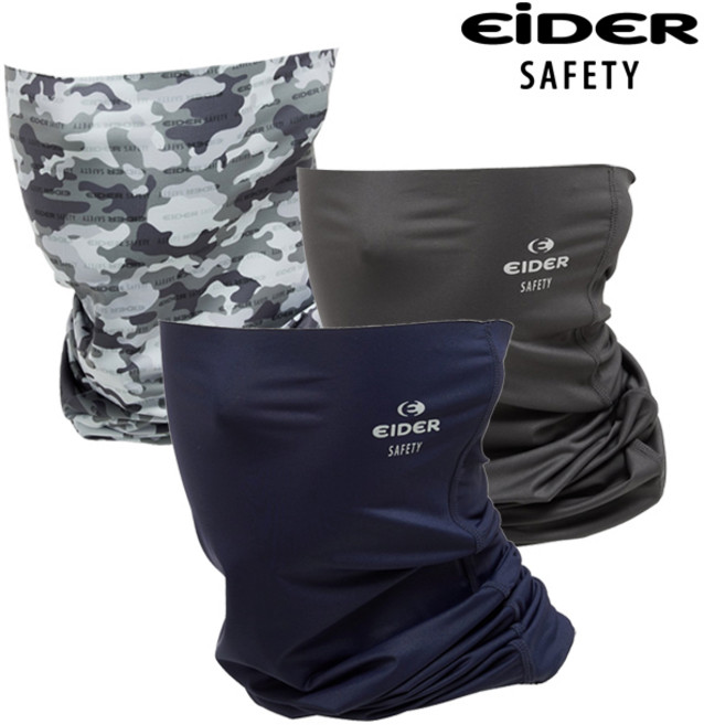 아이더 세이프티 쿨링 멀티스카프 자외선차단 넥워머 등산 자전거, 차콜