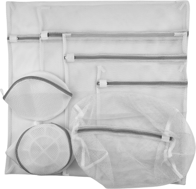 모렌티 다용도 메쉬 빨래 세탁망 7종, 그레이, 1세트