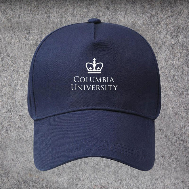 컬럼비아 대학교 야구 모자 아이비리그 캡 남녀 공용 커플룩