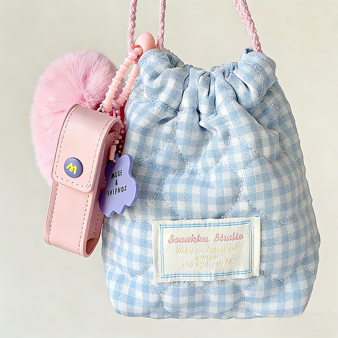 여성 스트링 파우치 카메라 가방