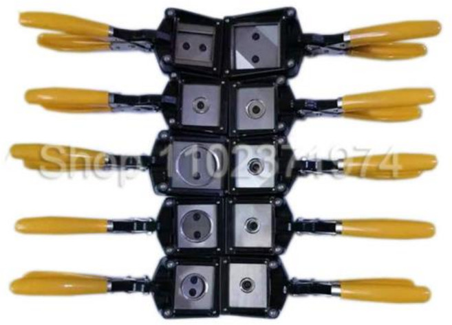 휴대용 수동 라운드 실제 절단 크기 10mm 40MM 종이 그래픽 펀치 커터, 02 circle 35mm