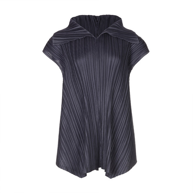 피네플리츠 캡소매 빅카라 탑 (3 Color)