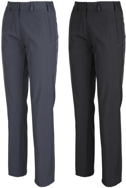 [이지바이] (1+1) 여성 기본핏 스판 바지_라이트한 핏 대박 빅사이즈 스판 골프 아웃도어 스포츠 벨트 팬츠