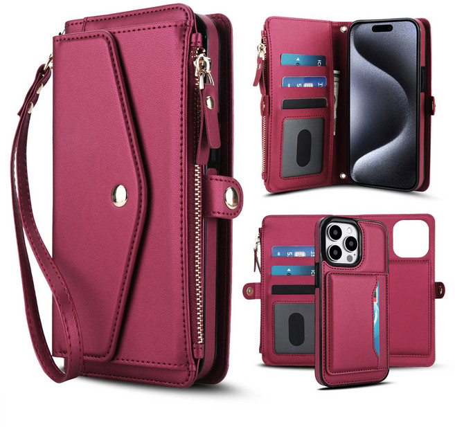 카드 수납 지갑 맥세이프 스트랩 다이어리 케이스