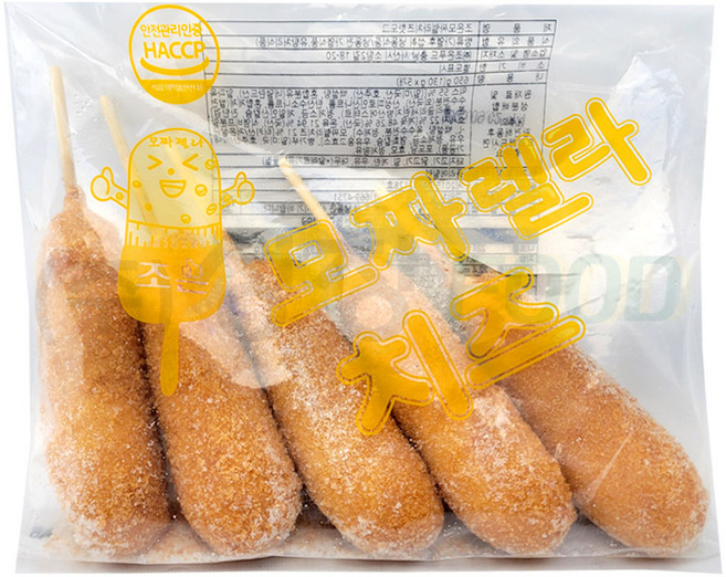 조은푸드 모짜렐라 치즈 핫도그 650g, 1개