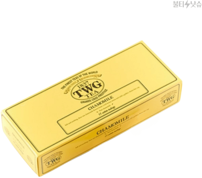 티더블유지 카모마일 티백, 2.5g, 15개입, 1개