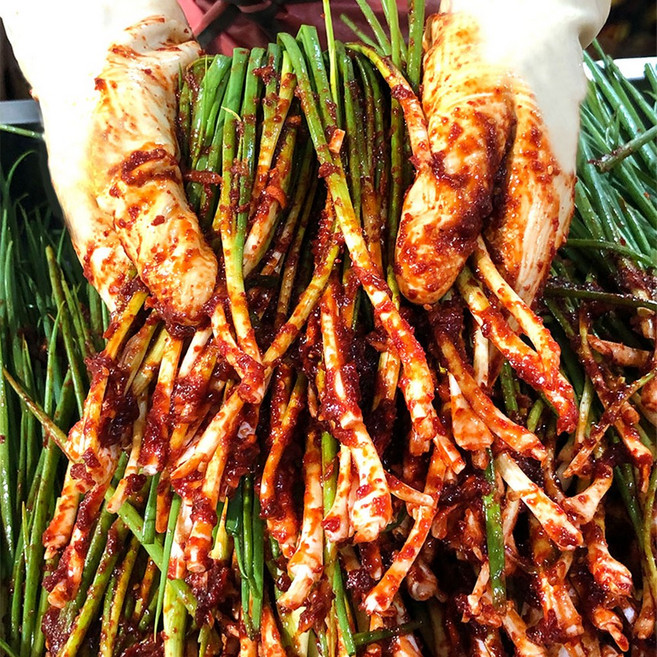 비법양념 국내산 쪽파로만든 황쉐프 쪽파김치, 1개, 1kg