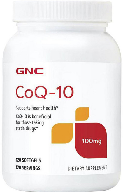 GNC 健安喜 CoQ 10 100毫克軟膠囊, 1個, 120片
