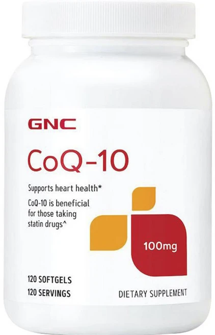 GNC CoQ 10 100mg 소프트젤, 1개, 120정 - 쿠팡